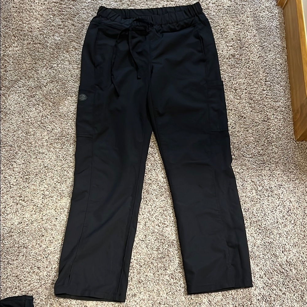 Dickies straight leg Black scrubs